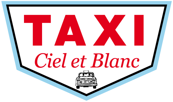 Taxi Ciel et Blanc